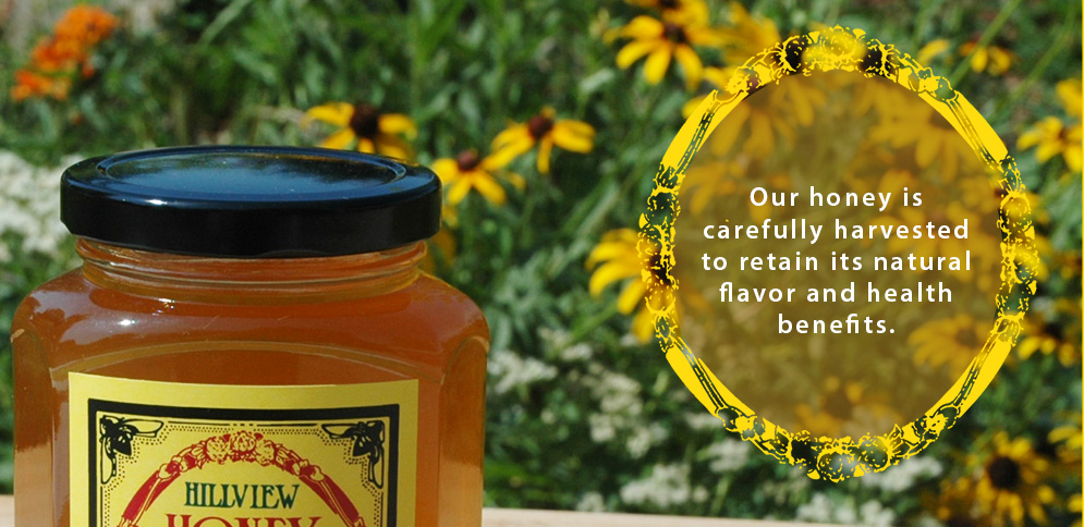 our honey is carefully harvested to retain its natural flavor and health benefits.